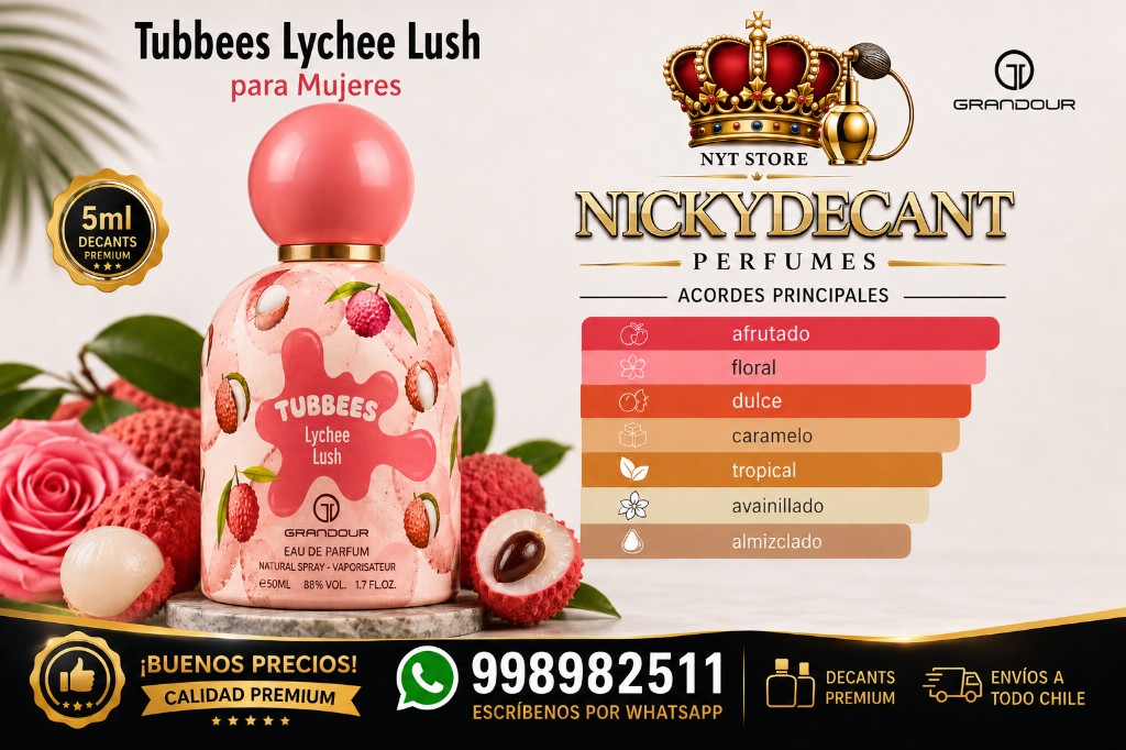 Tubbees Lychee Lush Mujer