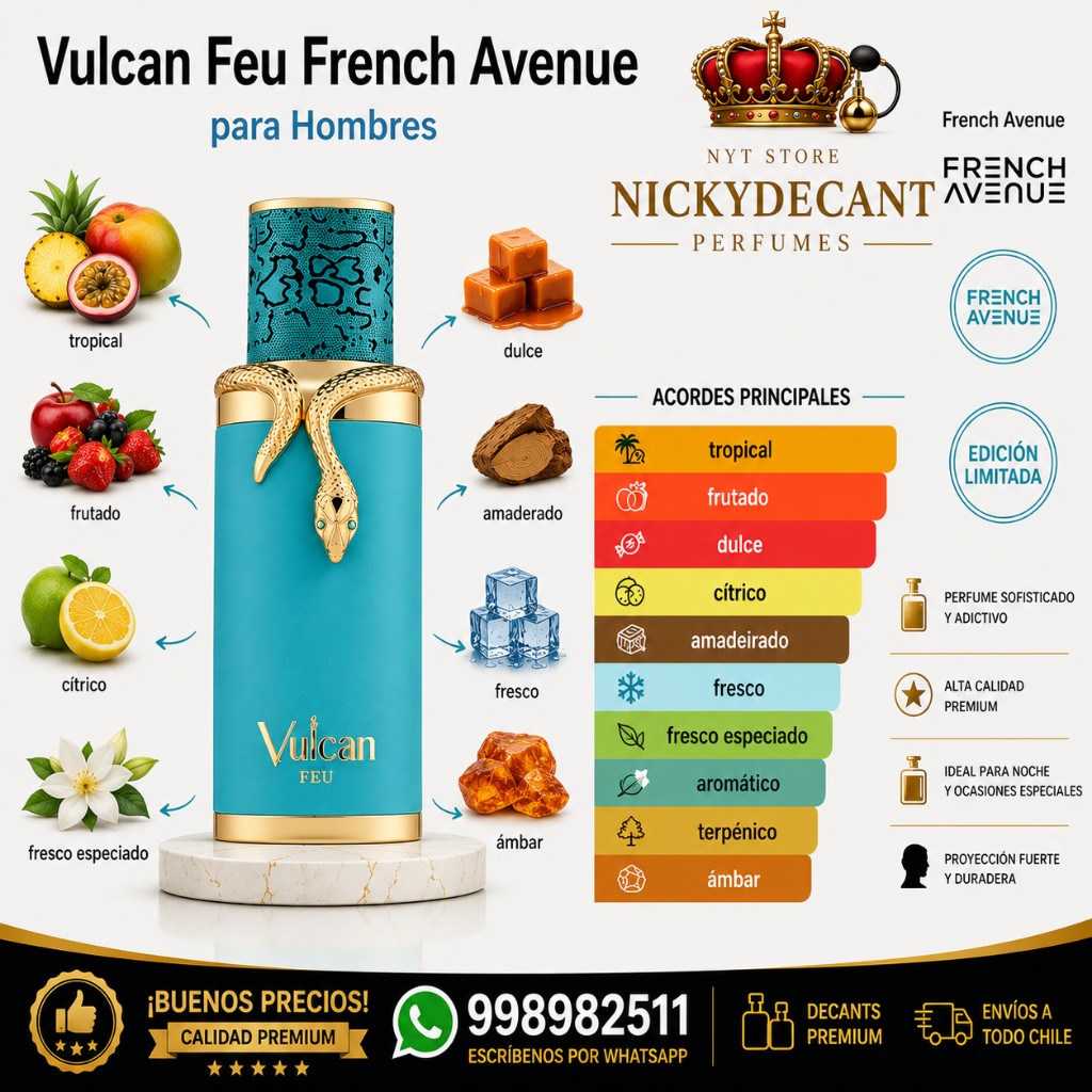 Vulcan Feu French Avenue Hombre
