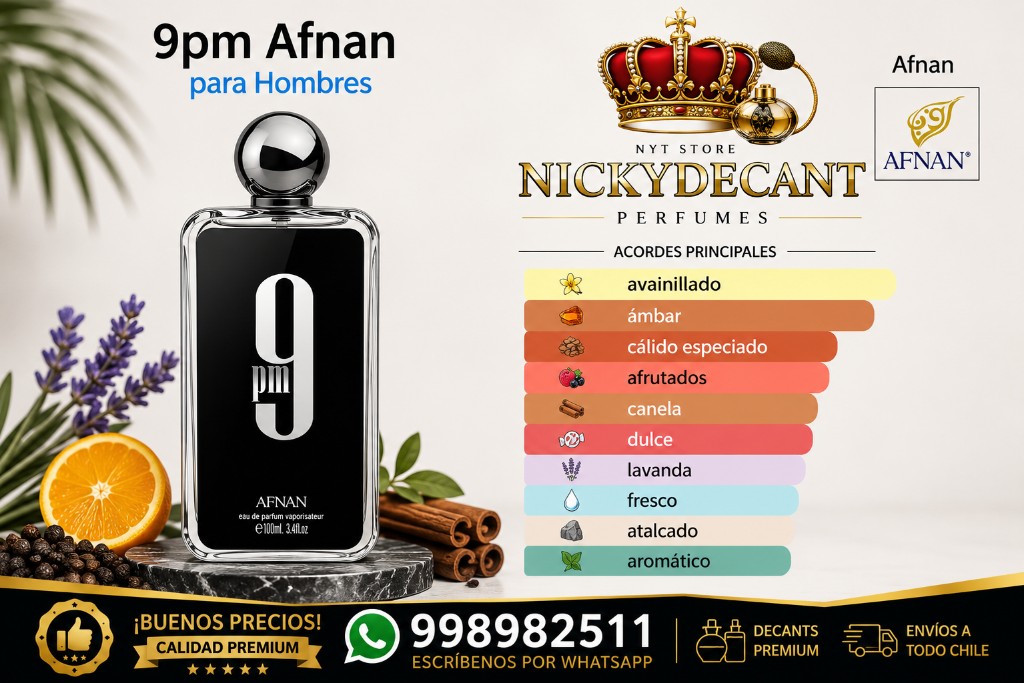 Afnan 9pm Hombre