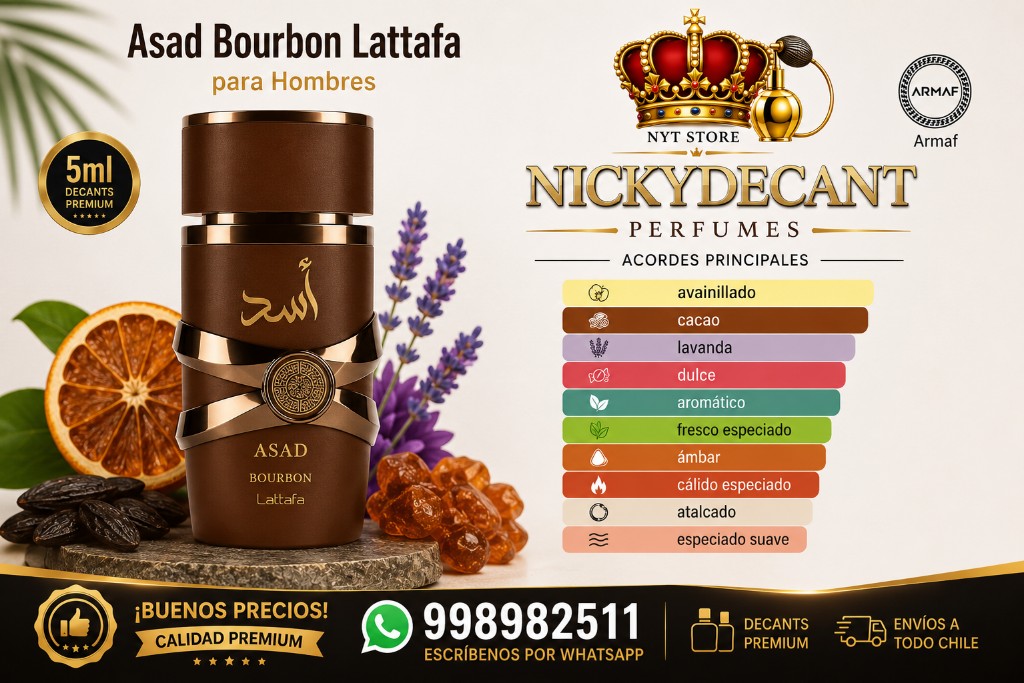 Lattafa Asad Bourbon perfume