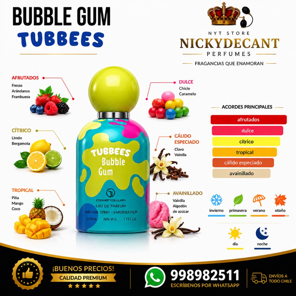 Tubbees bubble Gum Grandeur