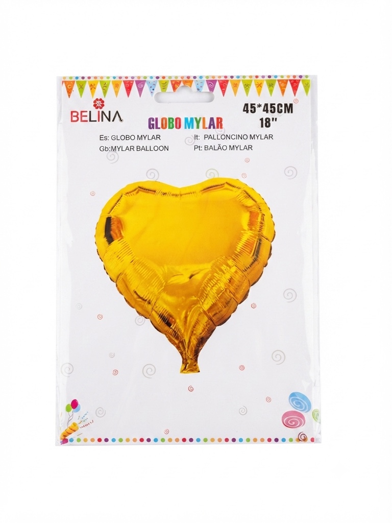 Globo Corazón Grande 45x45
