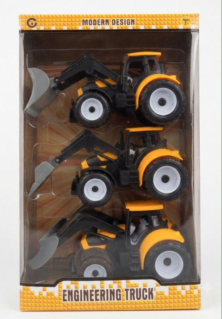 Set Camión Máquina 3und