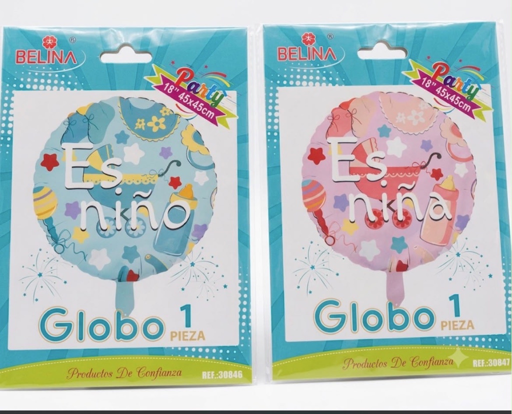 Globo Revelación de Sexo 45x45
