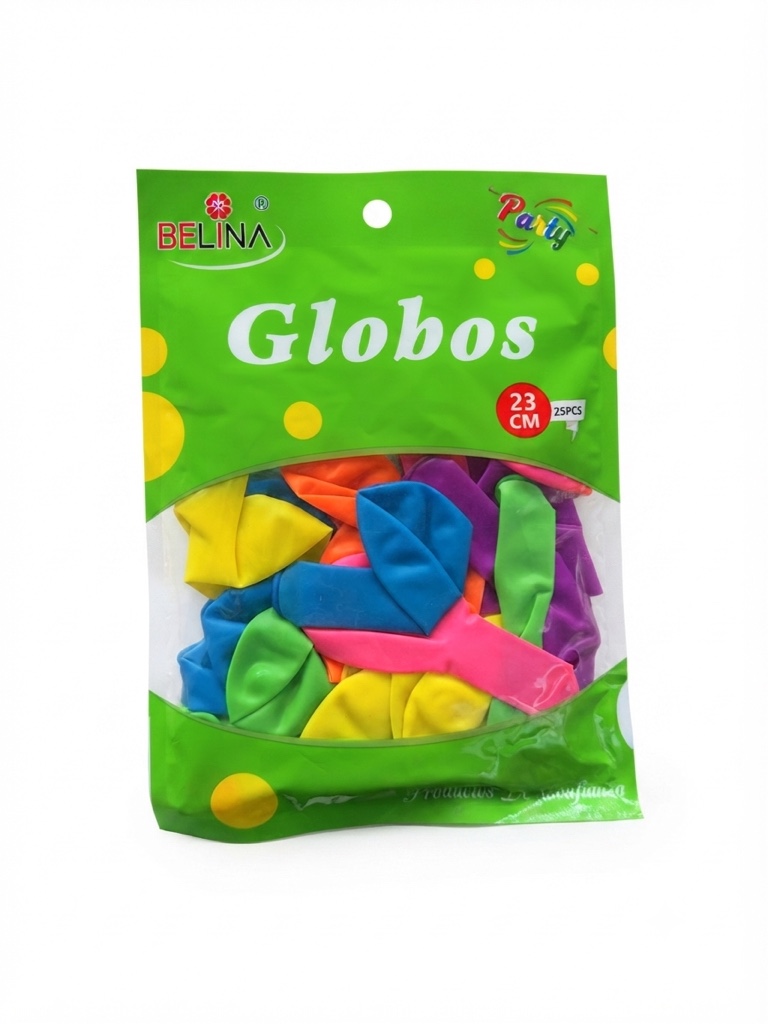 Globos Colores 23cm 25und
