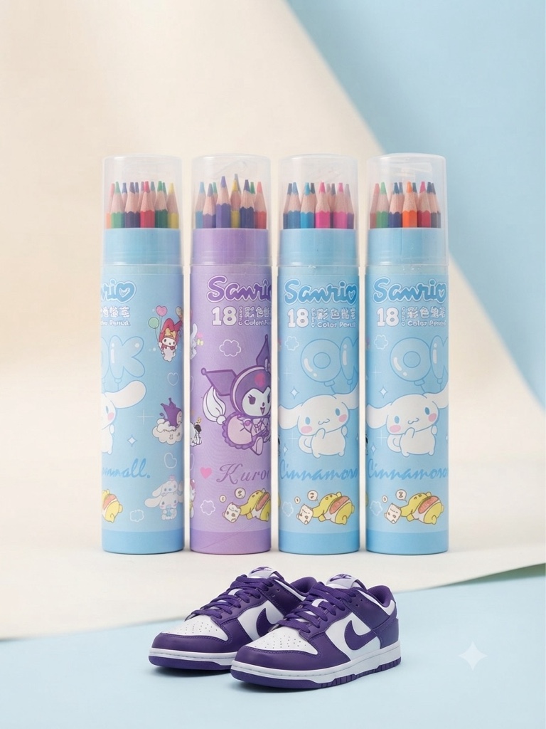 Sanrio lápices de colores 18 un