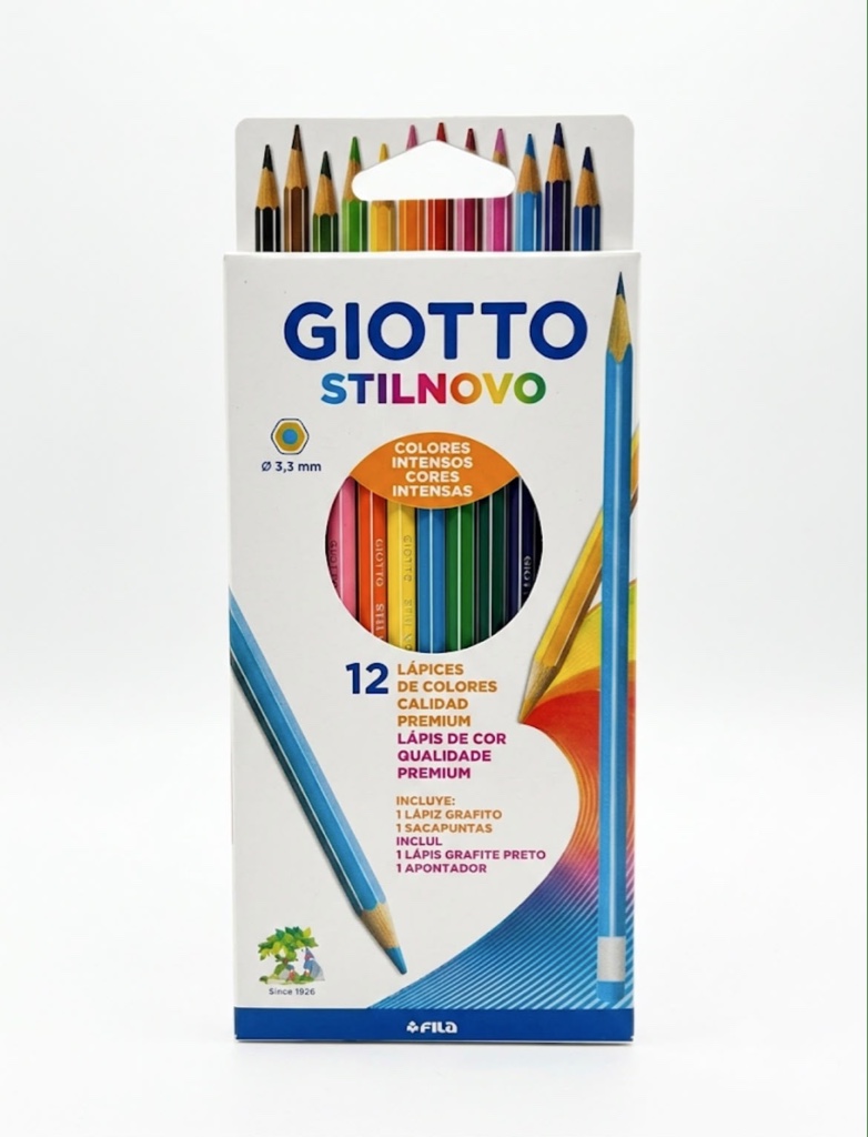 Caja Colores Giotto 12und