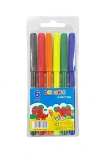 Plumones Marcadores 6 colores