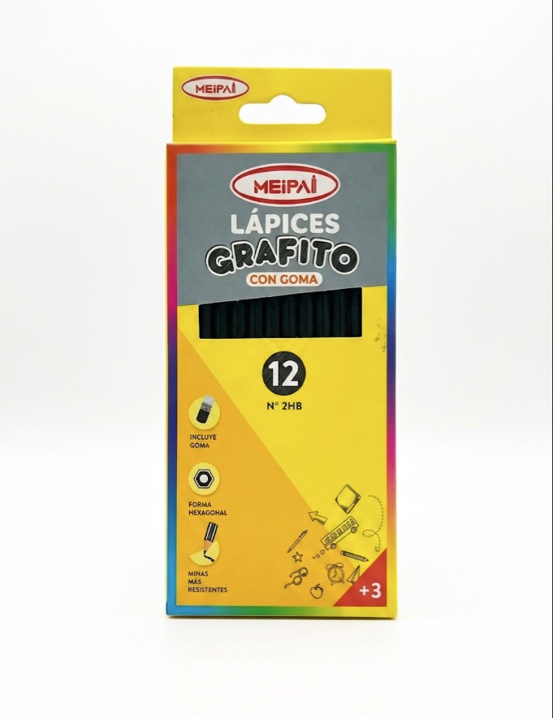 Caja Lápiz grafito
