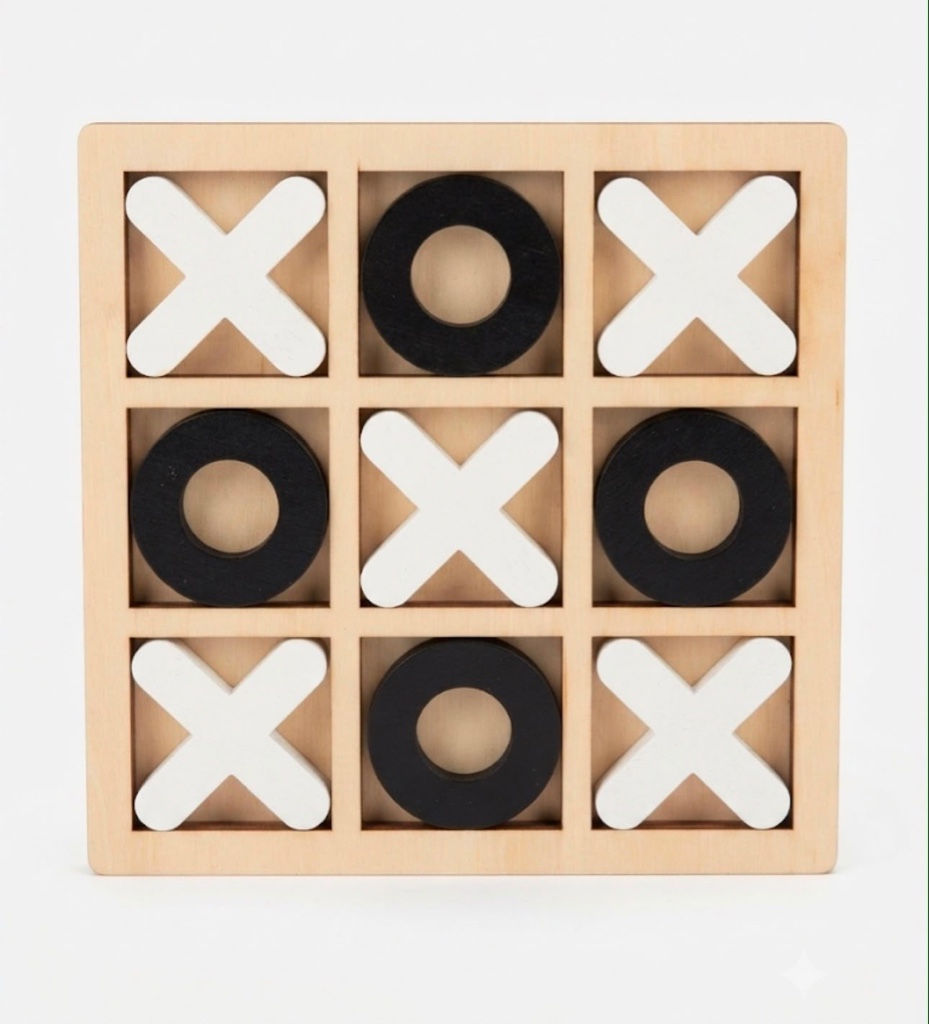 Juego Gato Madera (la vieja)