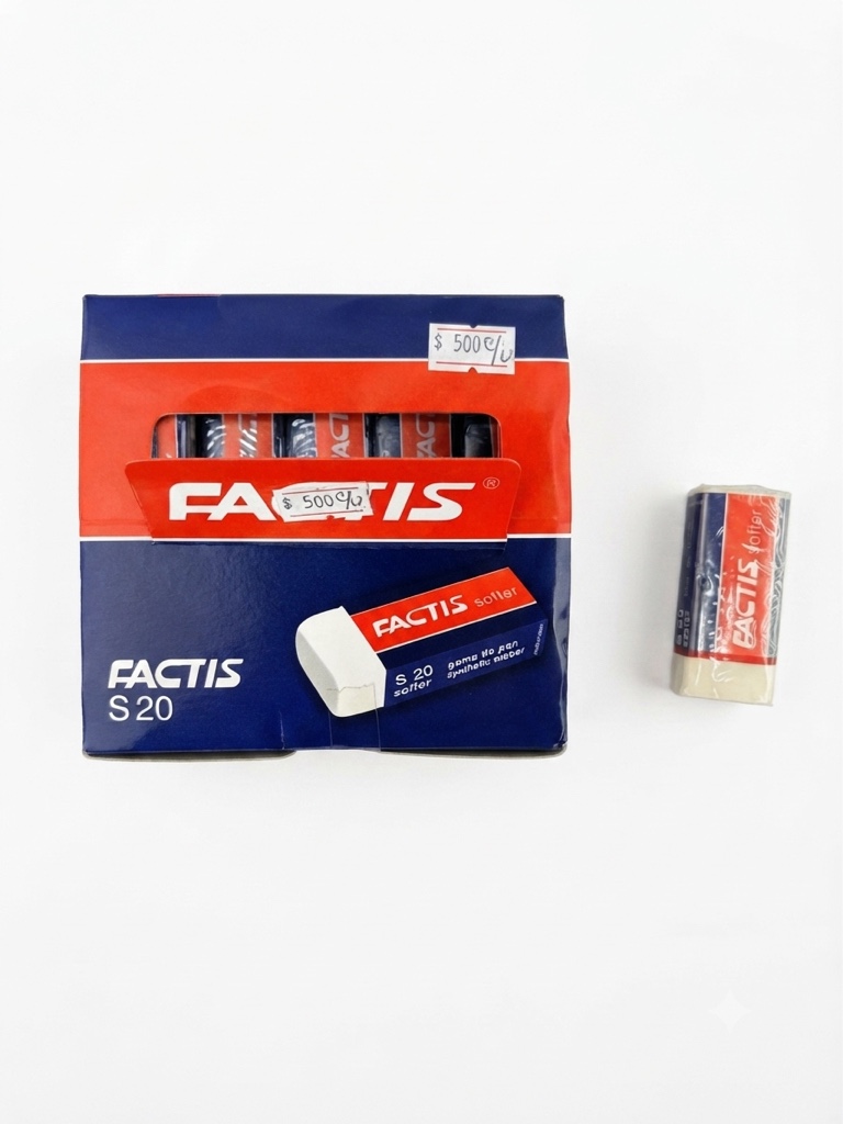 Goma Borrar Factis s20