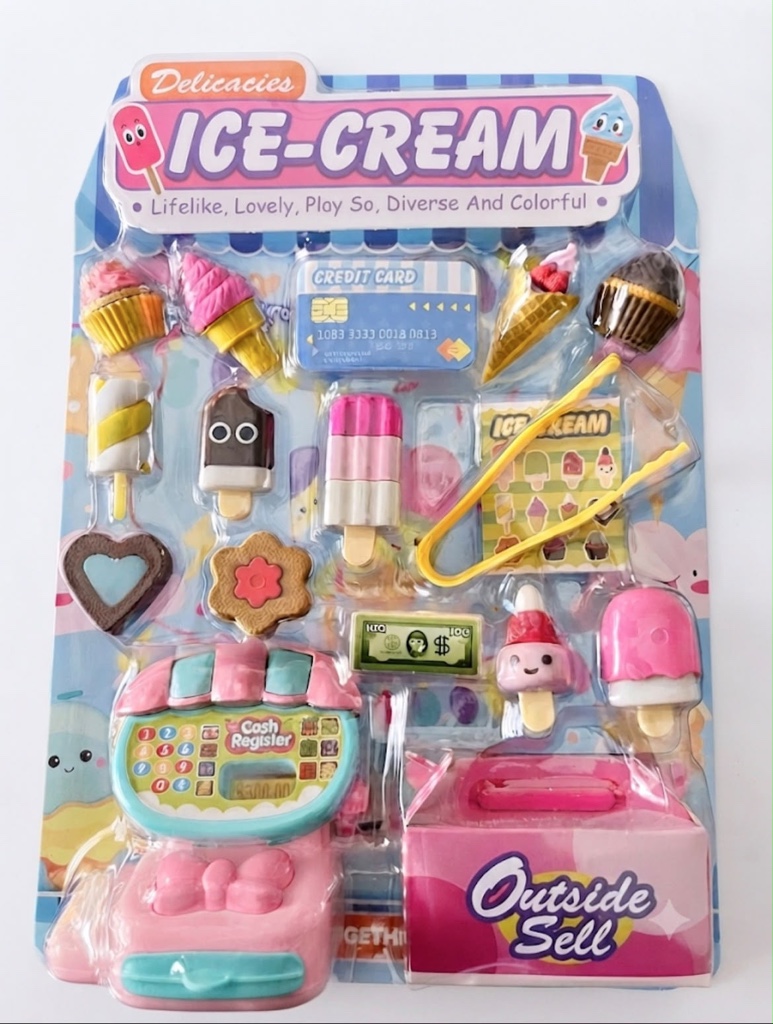 Set de juguete ice cream Helado