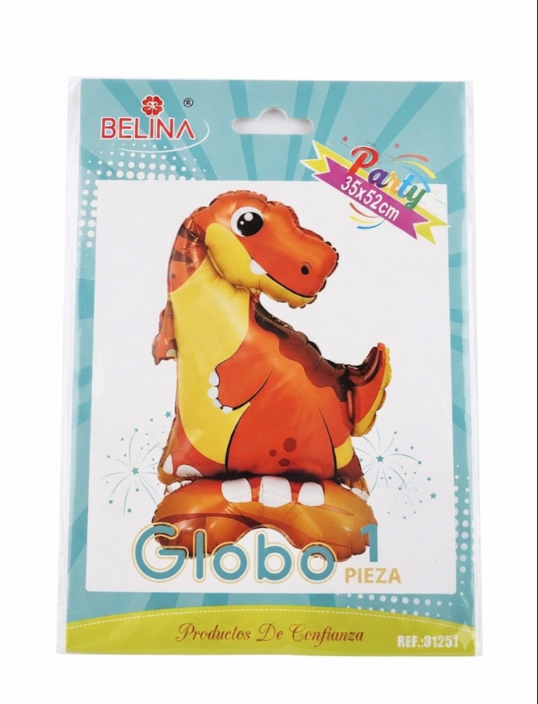 Globo Dinosaurio 35x52
