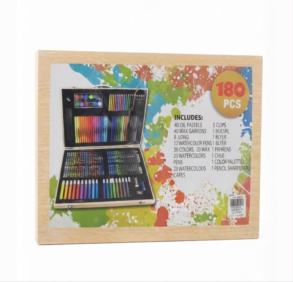 Set arte 180 piezas