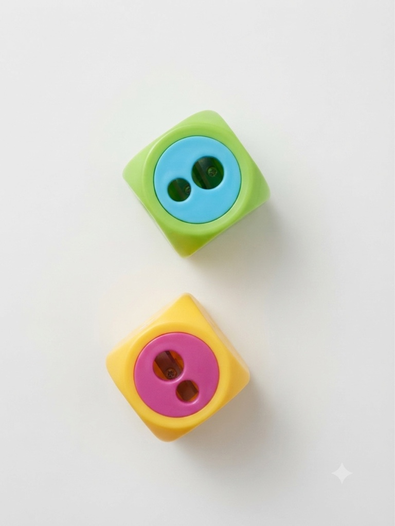 Sacapuntas Doble Colores