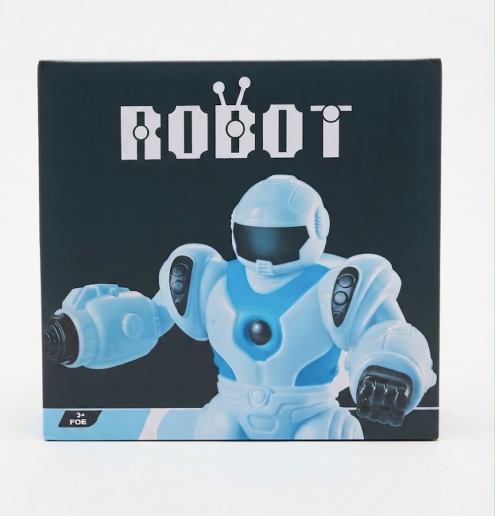 Robot Azul Blanco