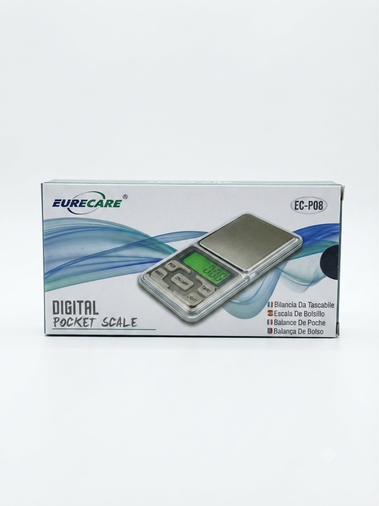 Gramera EURECARE balanza digital bolsillo