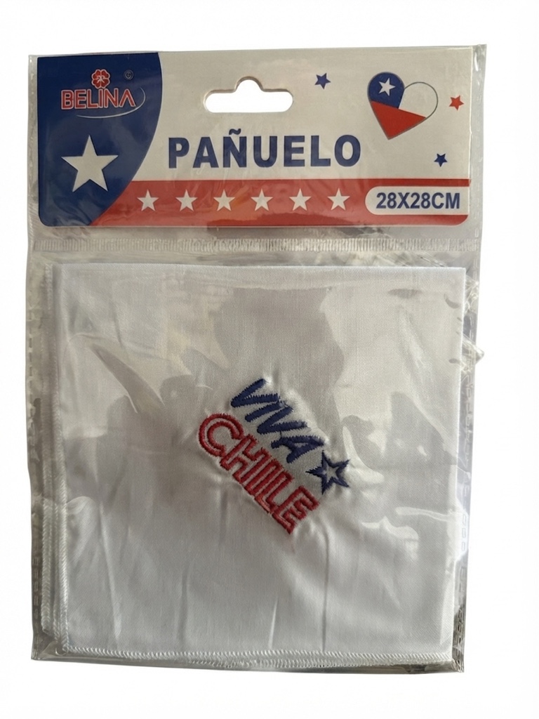 Pañuelo y Bandera Chile Cueca