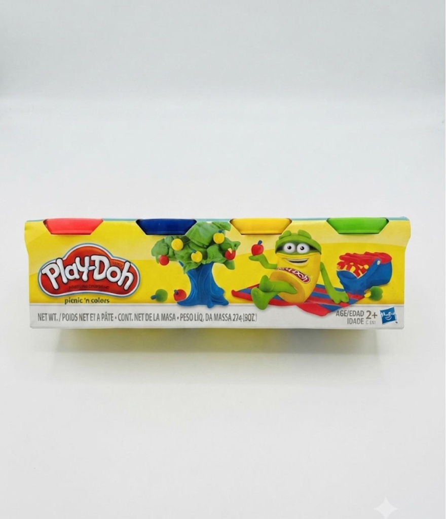 Plastilina 4 colores Play-Doh