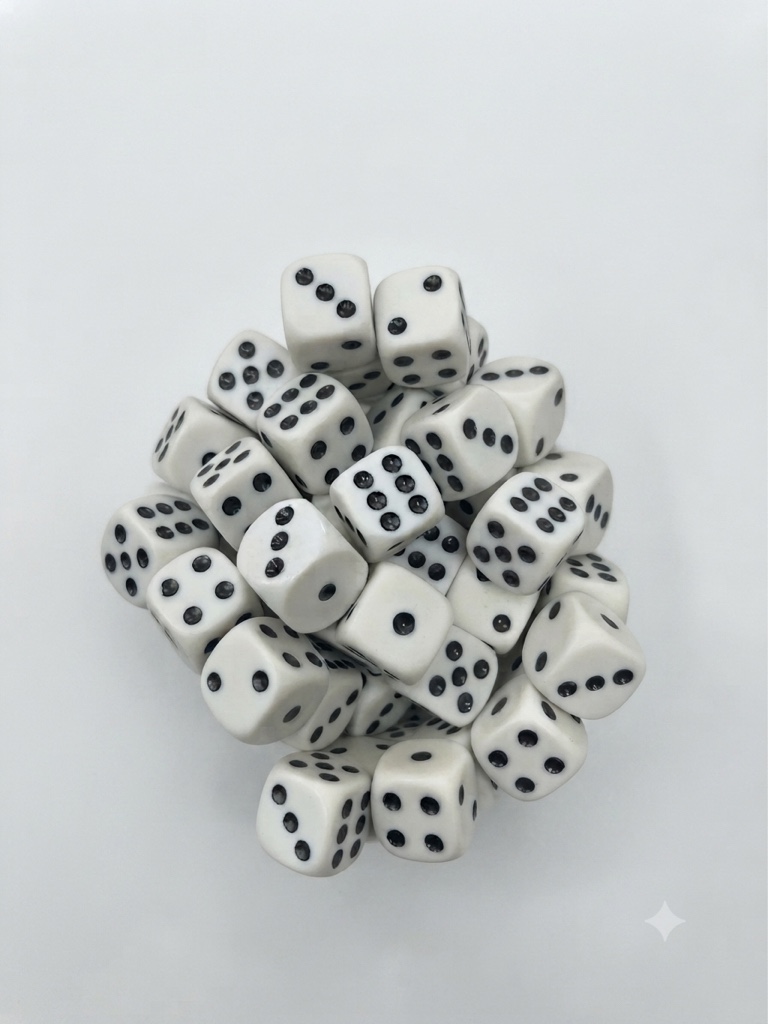 Dados Blancos Individuales