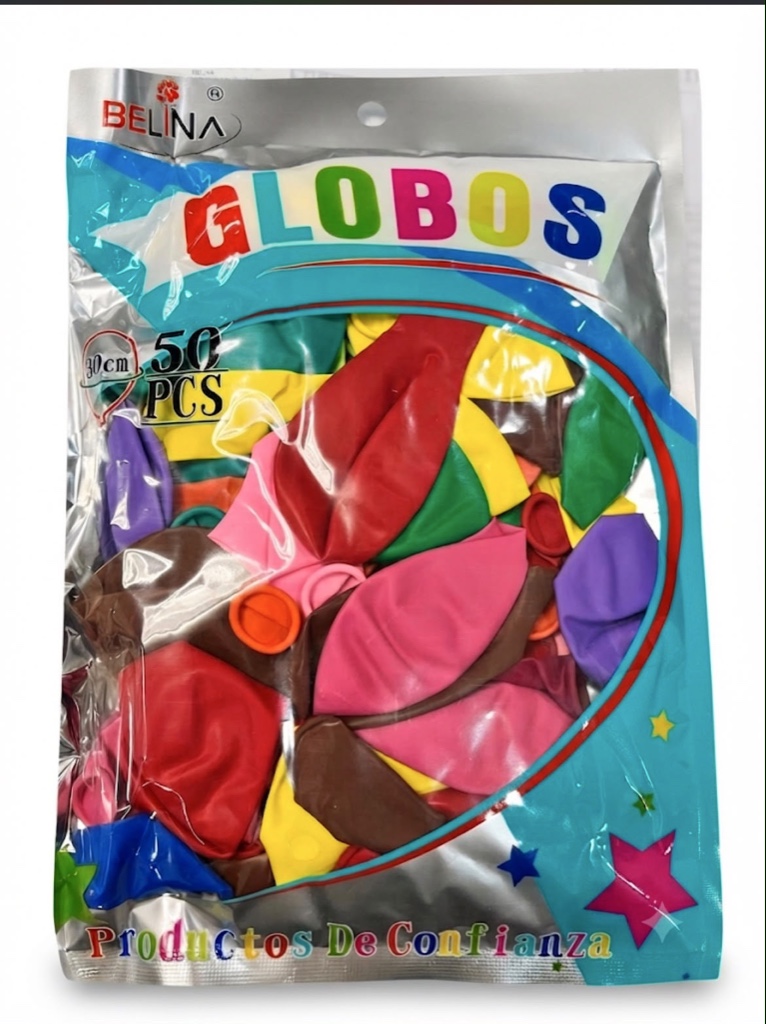 Globos Colores 50und 30cm