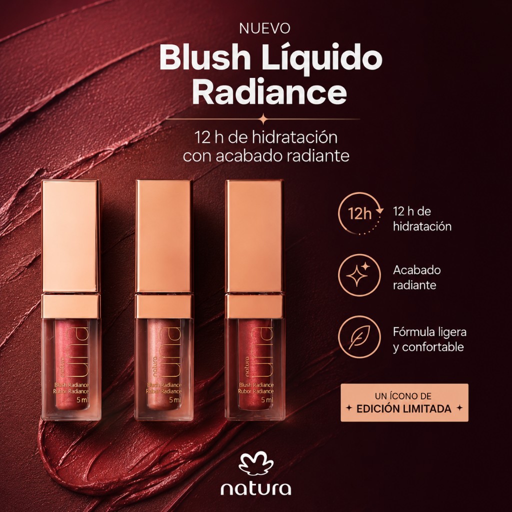 Natura Blush Líquido Radiance
