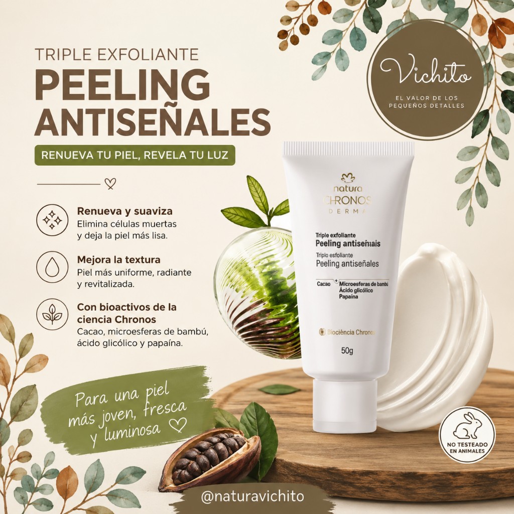 EXFOLIANTE ROSTRO CHRONOS