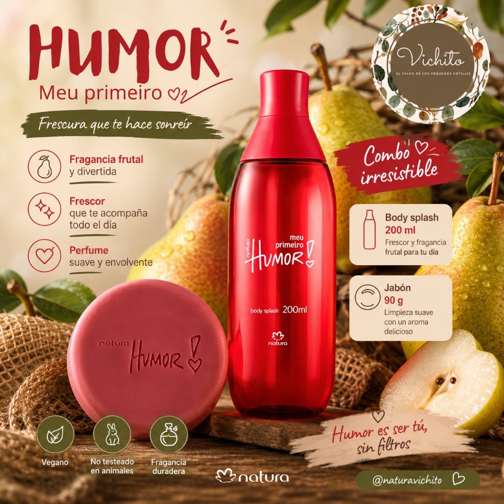 KIT MEU PRIMEIRO HUMOR BODY