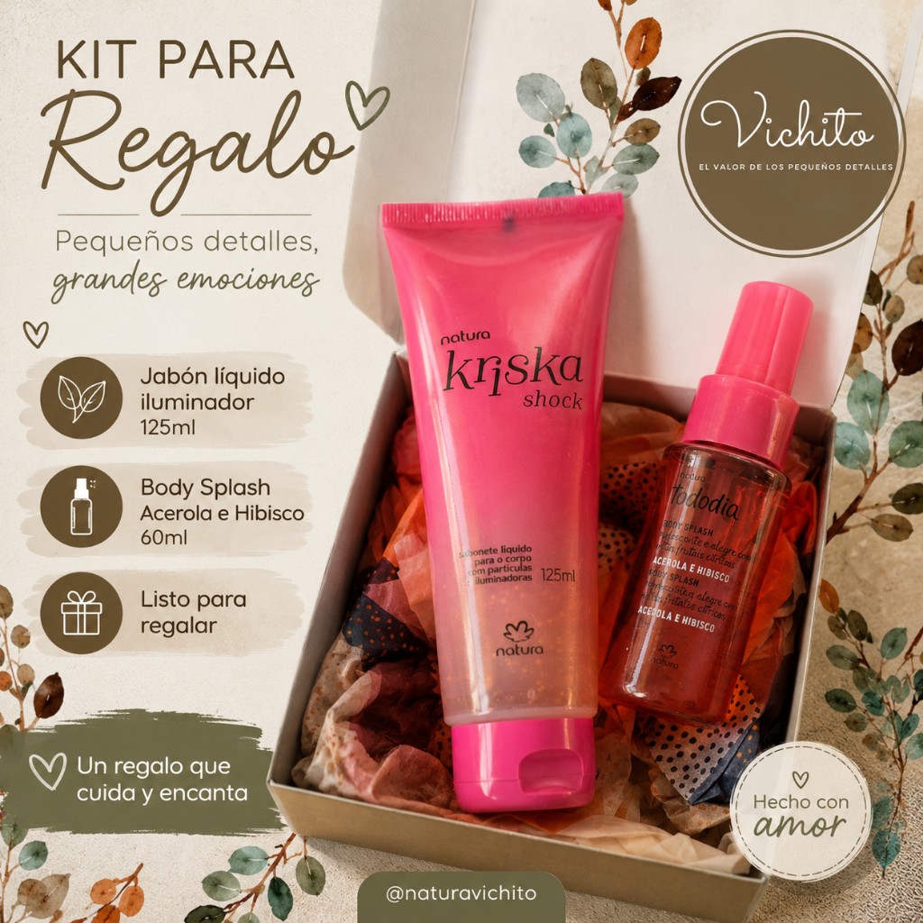 KIT BRILLOS DE ACEROLA