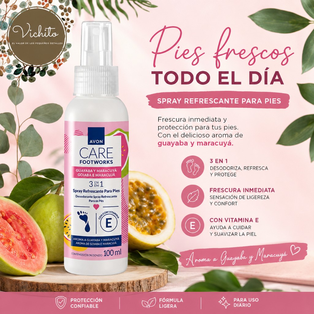 SPRAY REFRESCANTE PARA PIES