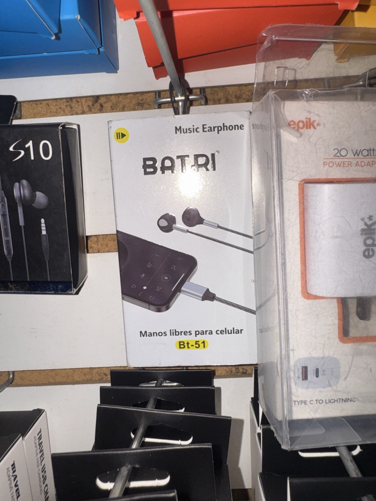 Audífono batri