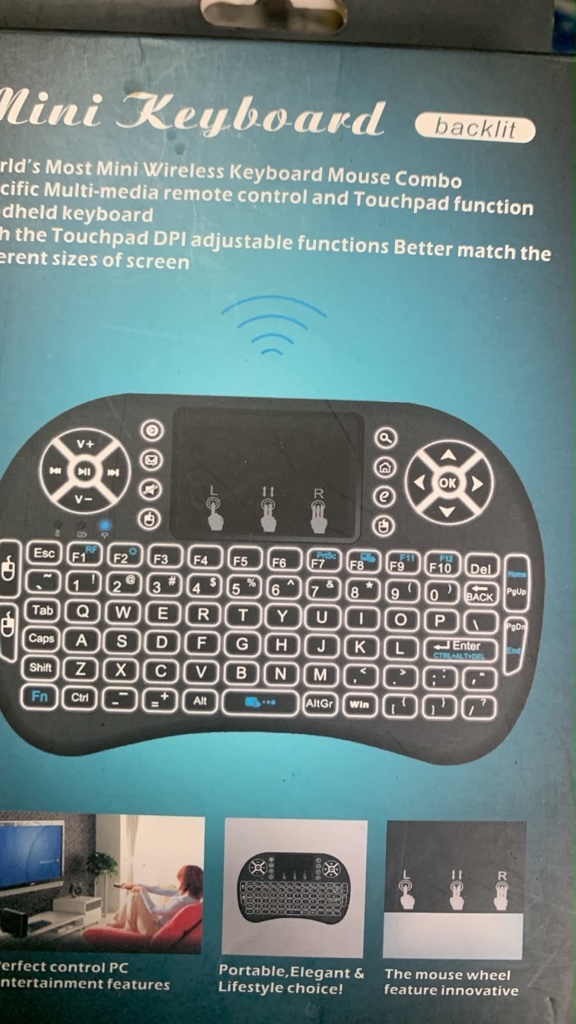 Teclado para TV