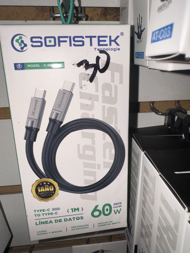 Cable tipo c a c sofistic