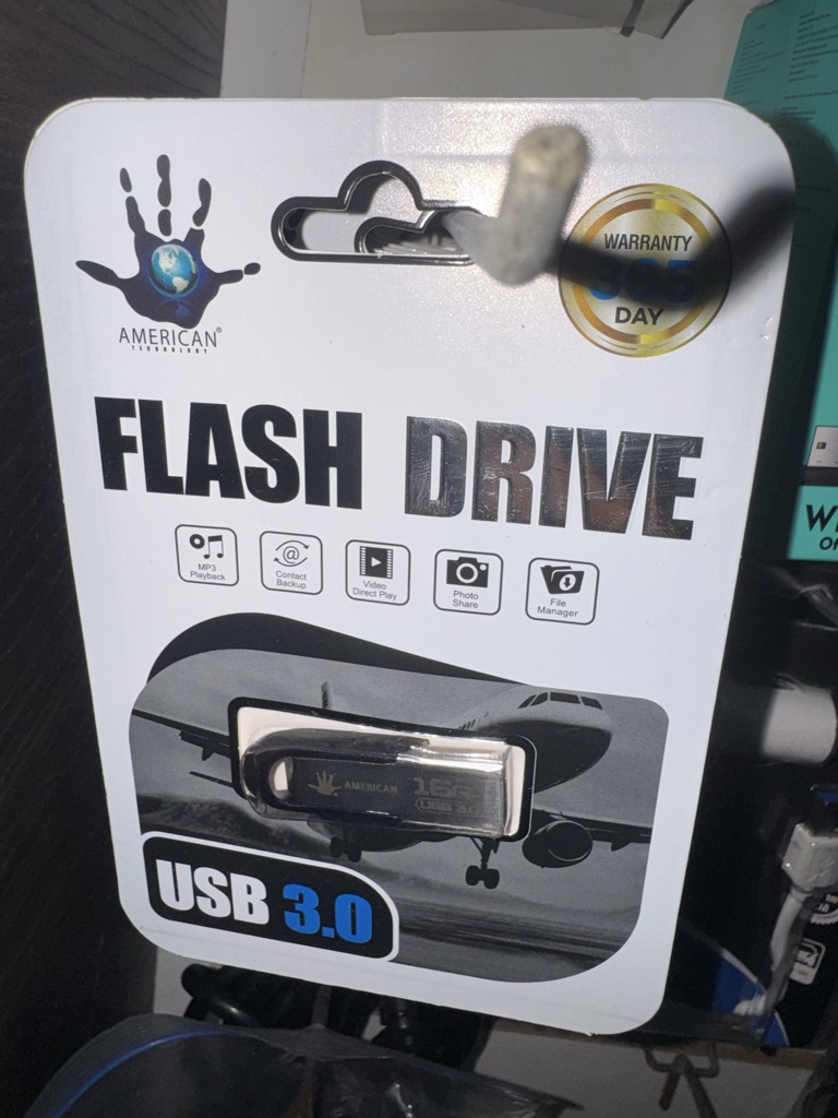 Memoria usb 16gb