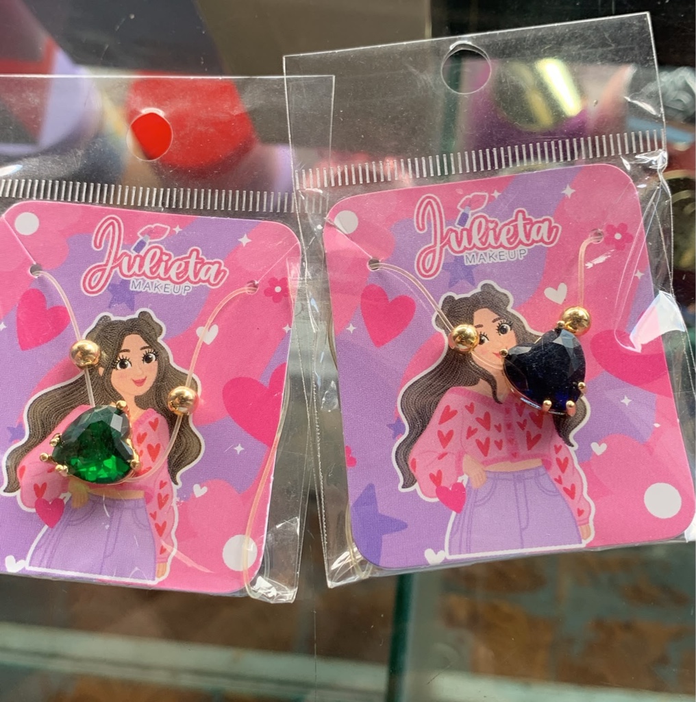 Cadena nailon corazón