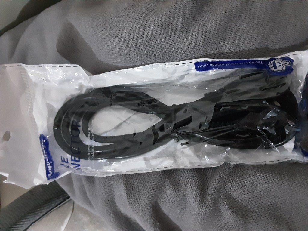 Cable negro 8