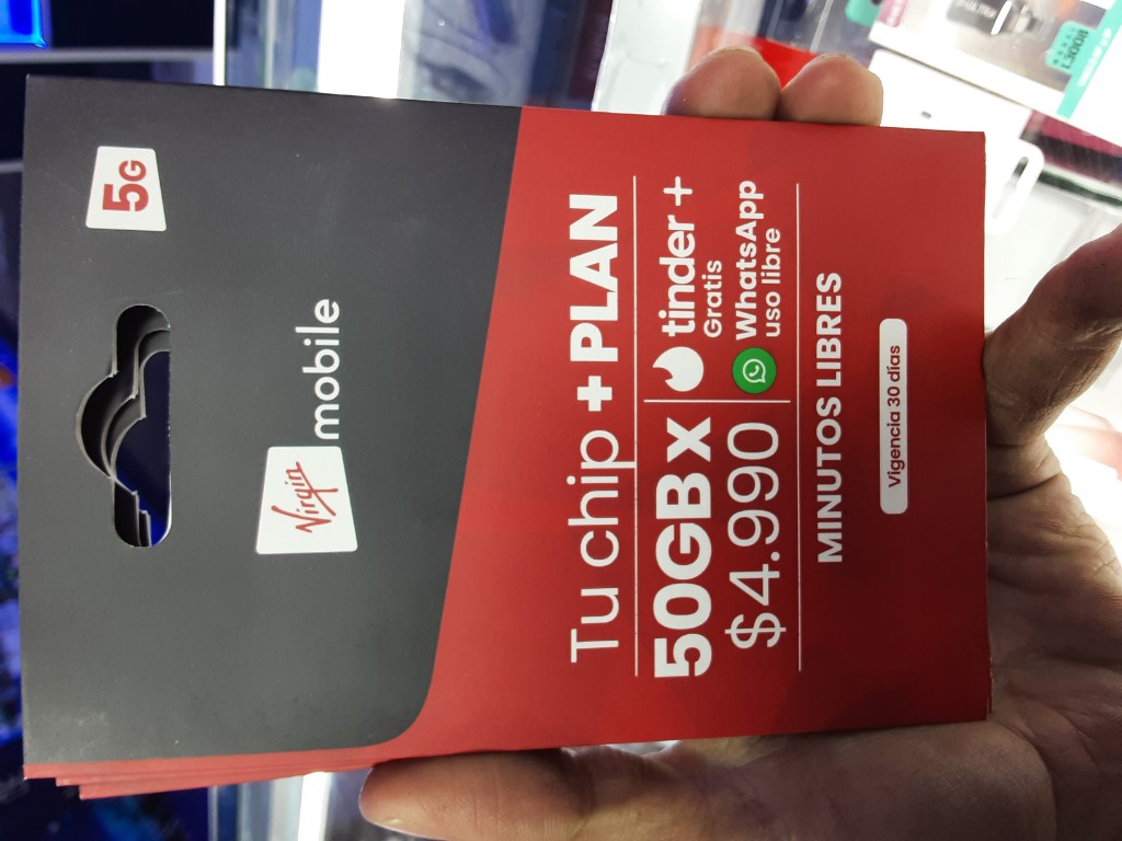 Virgin Mobile chip plan 50GB