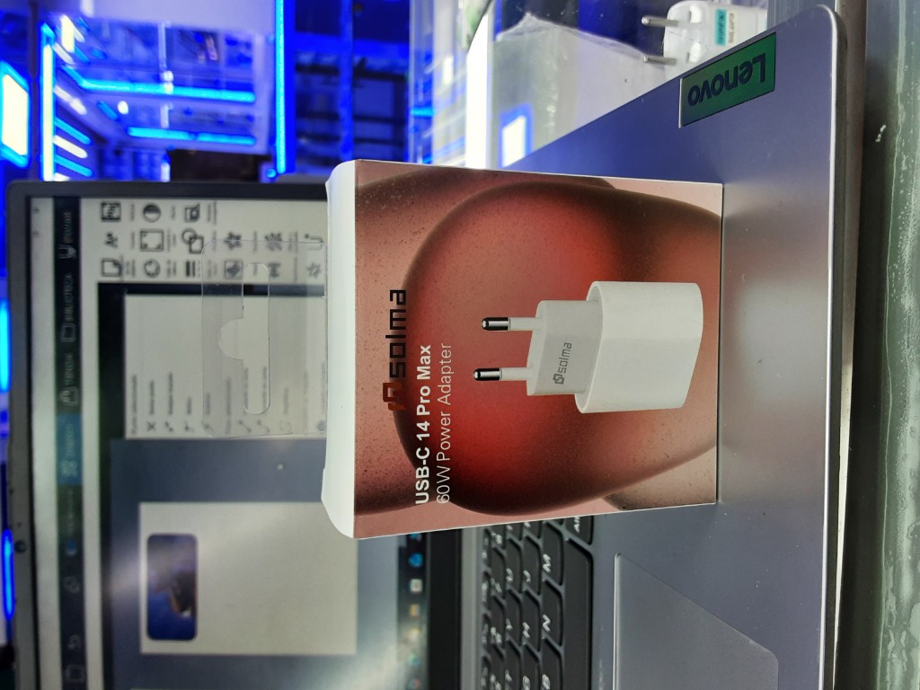 Solma cargador USB-C 60W blanco