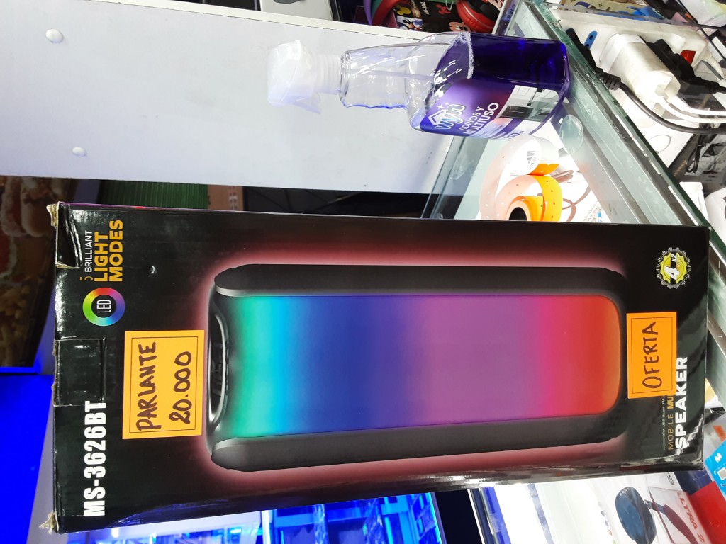 Parlante LED MS-3626BT