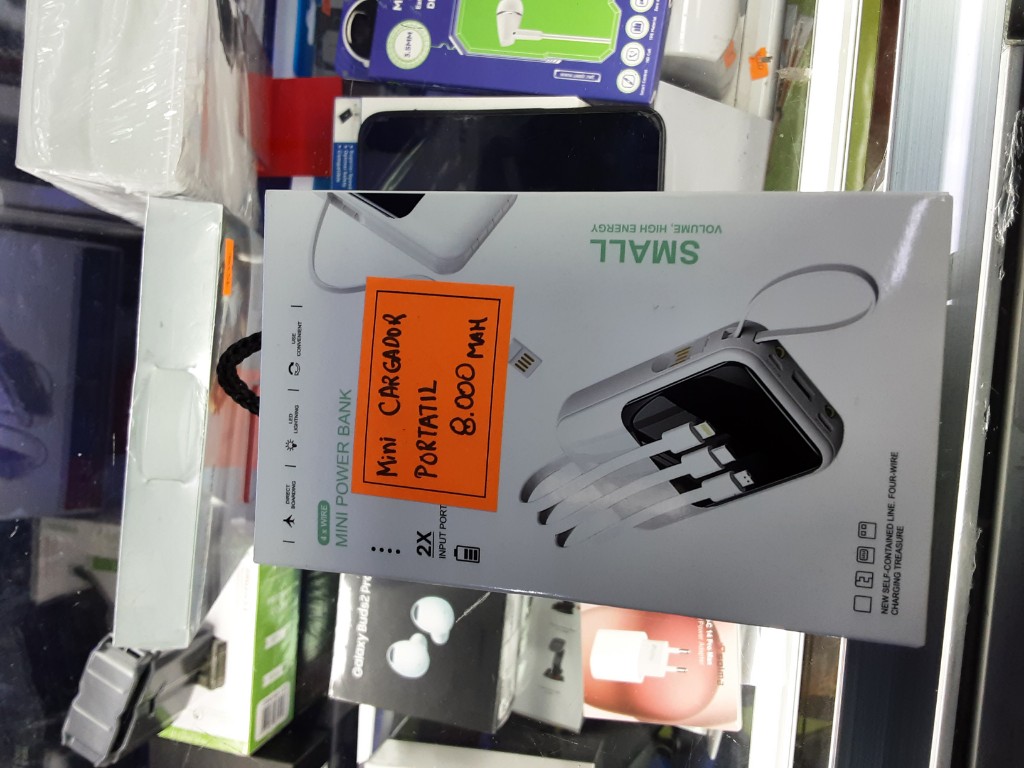 Mini power bank 8000mAh