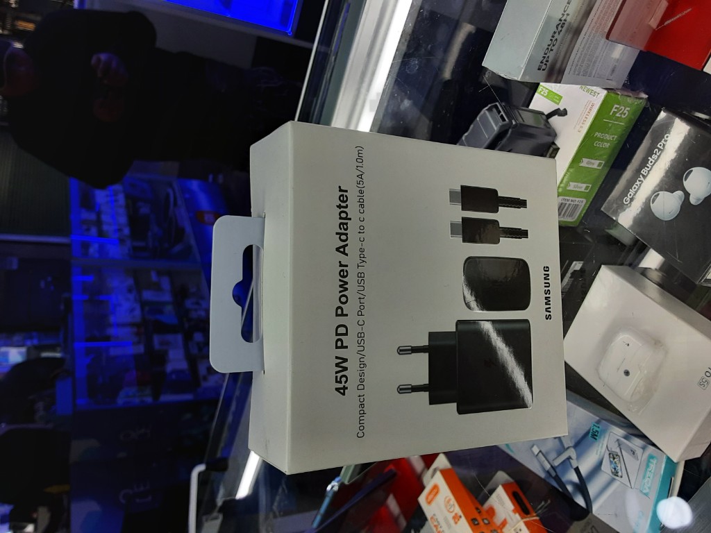 Samsung cargador 45W negro