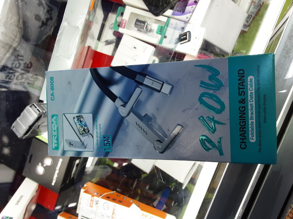 cable carga 1.5m com soporte