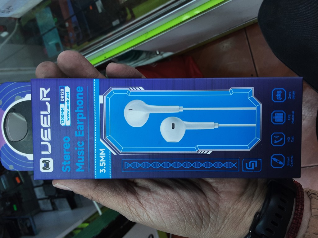 WEELR audifonos blancos 3.5mm