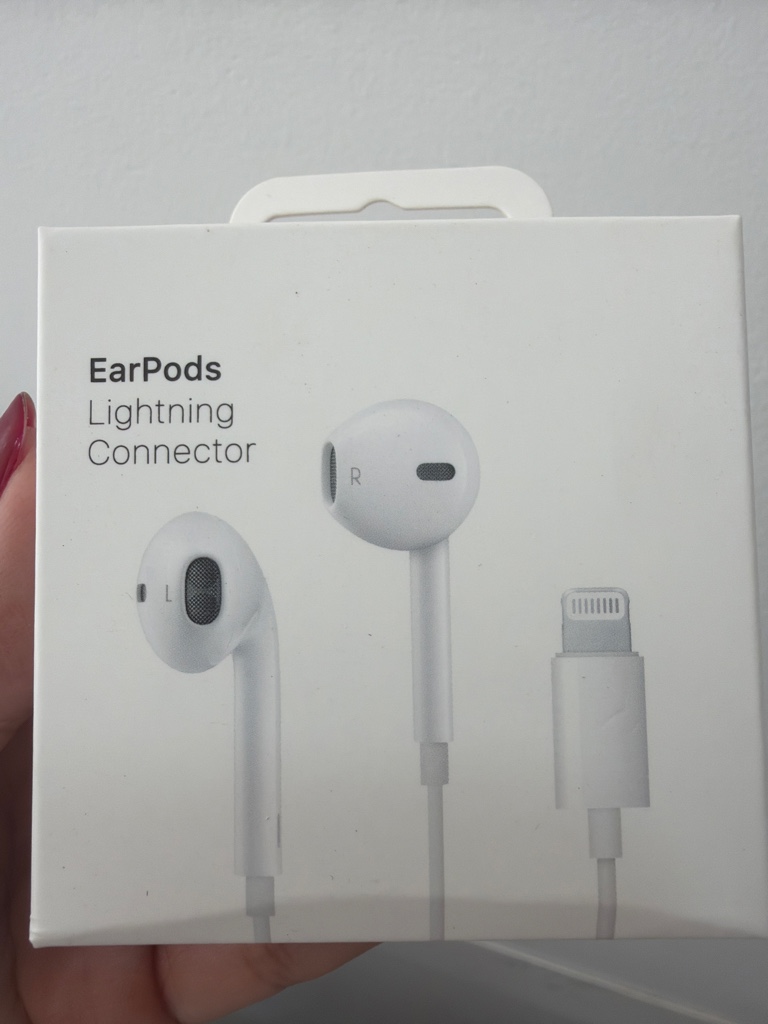 Audífonos iPhone Lightning blancos