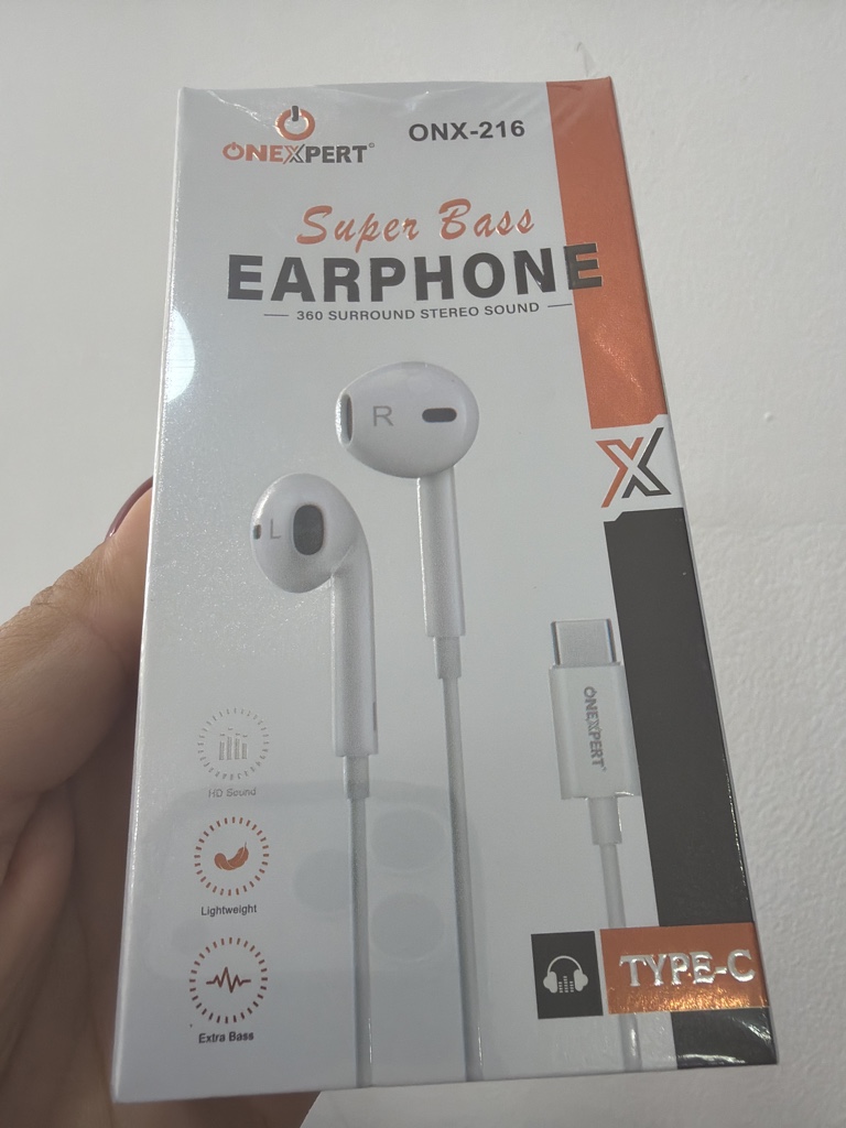 Audífonos cables ONEXPERT  Type-C
