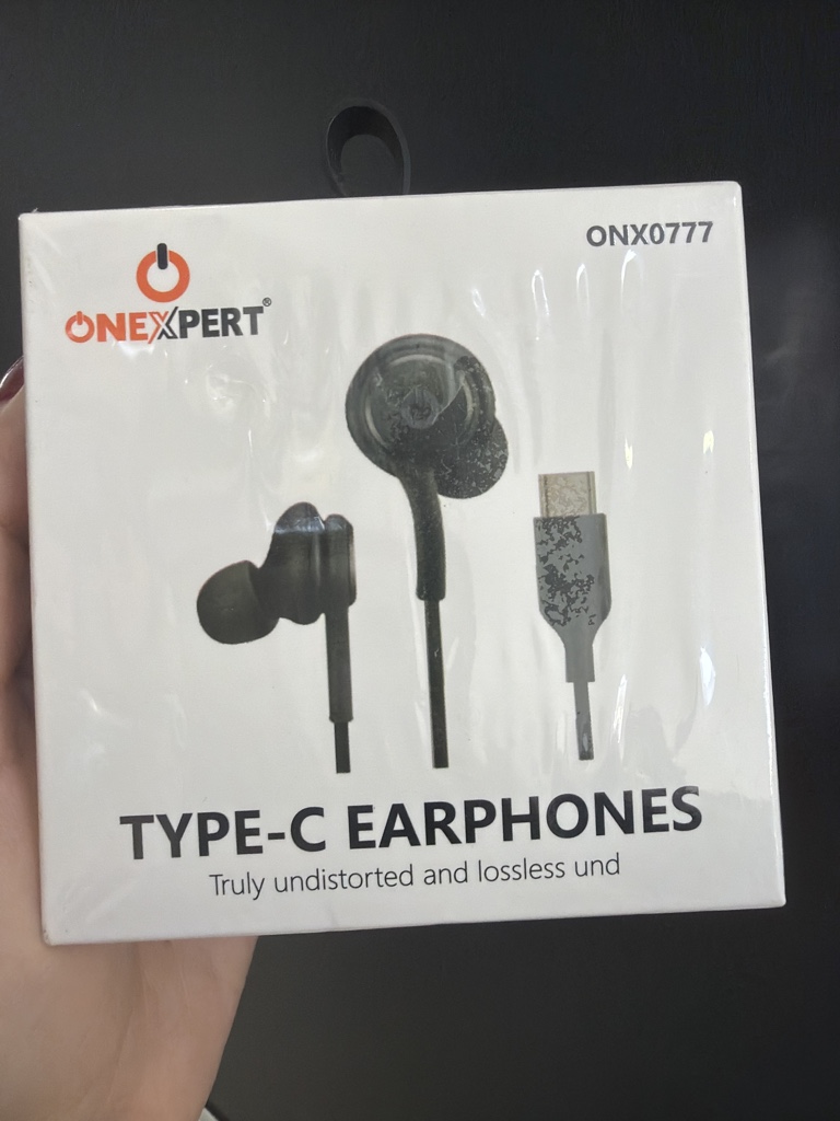 ONEXPERT audifonos Type-C negros