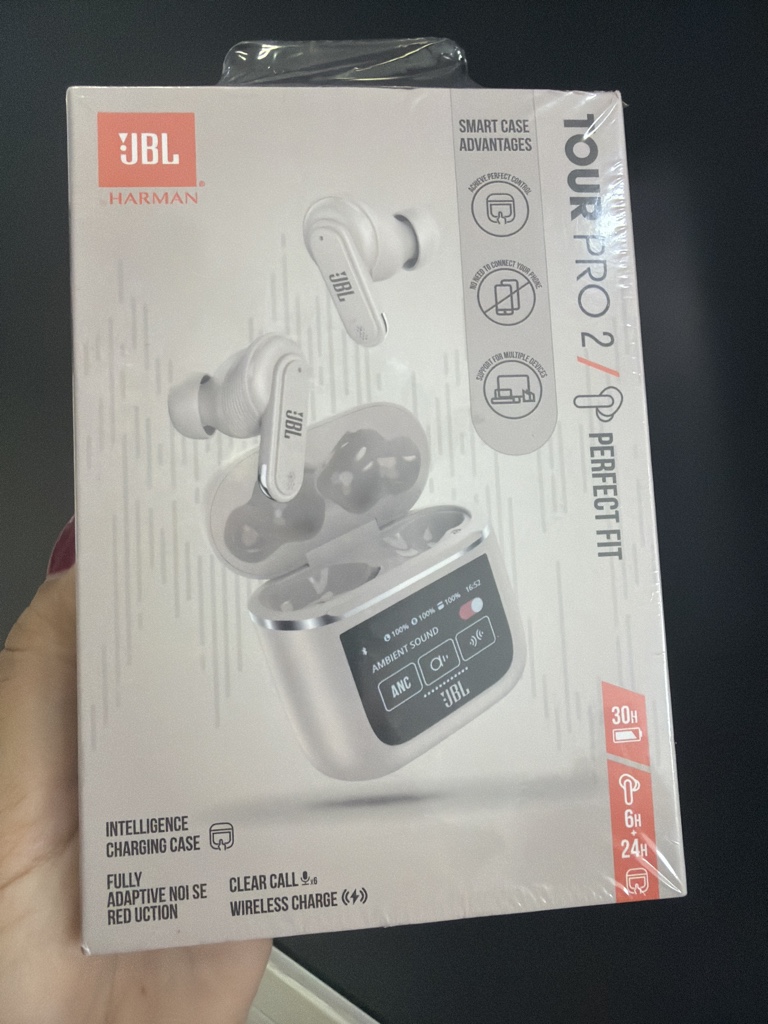 Audífonos JBL Tour Pro 2 blancos