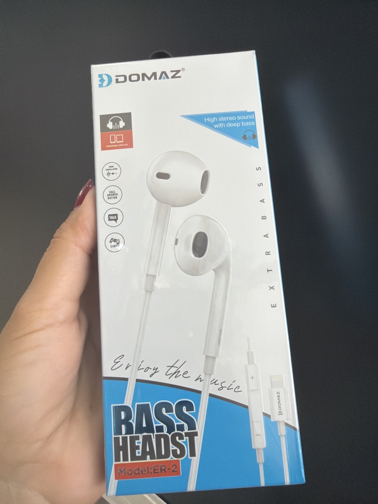 DOMAZ audifonos alámbricos iPhone