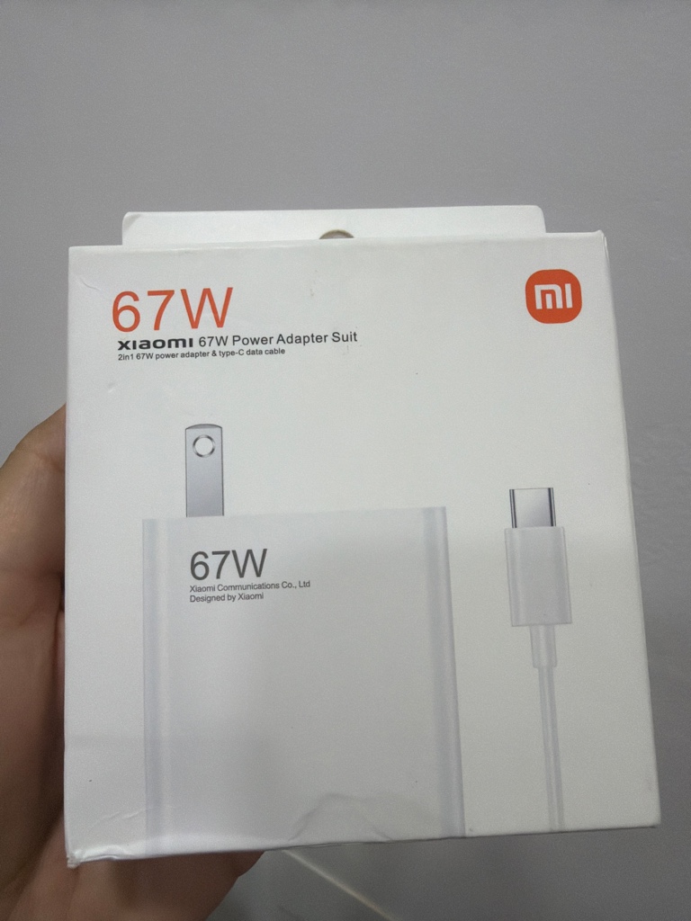 Cargador Xiaomi 67W 1.1