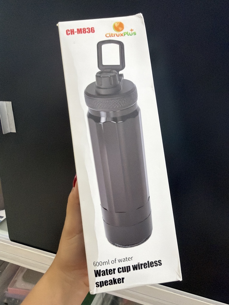 Citruxplus parlante botella negra